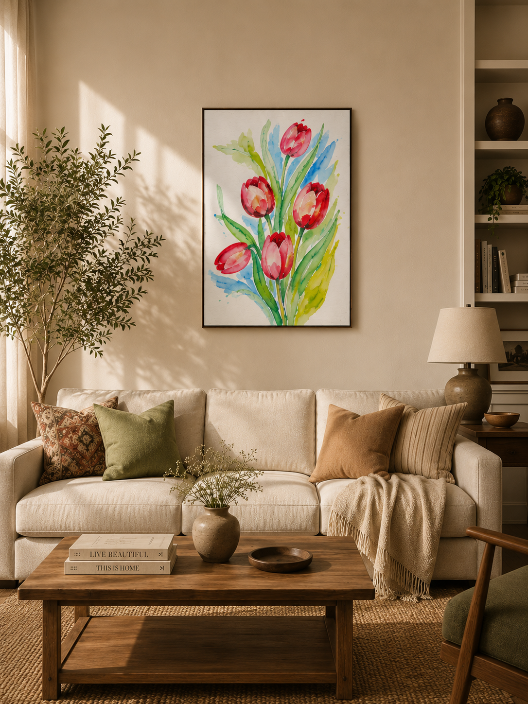 The First Tulips